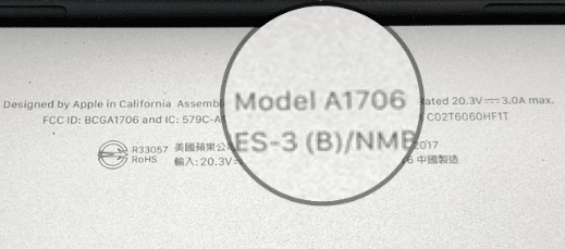 How do I find out what model my Mac is?